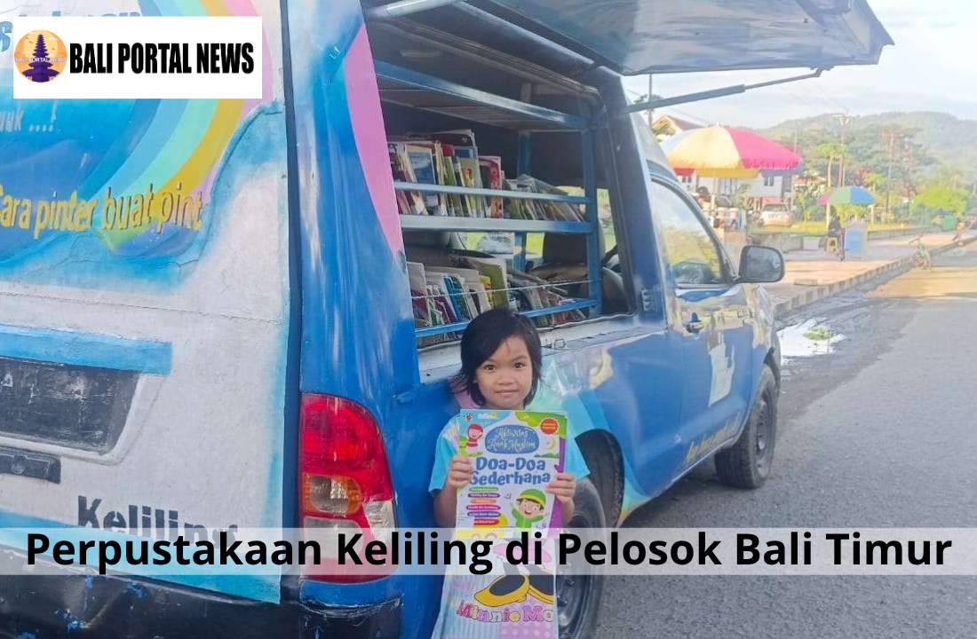 Perpustakaan Keliling di Pelosok Bali Timur