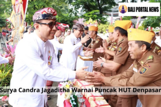 Surya Candra Jagaditha Warnai Puncak HUT Denpasar