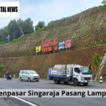 Jalur Denpasar Singaraja Pasang Lampu Surya