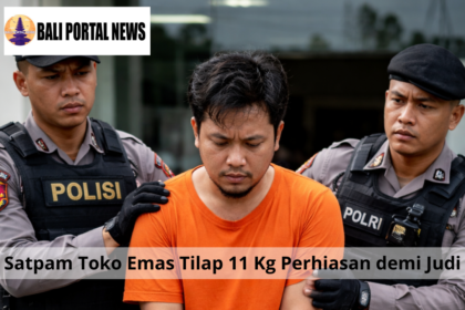 Satpam Toko Emas Tilap 11 Kg Perhiasan demi Judi