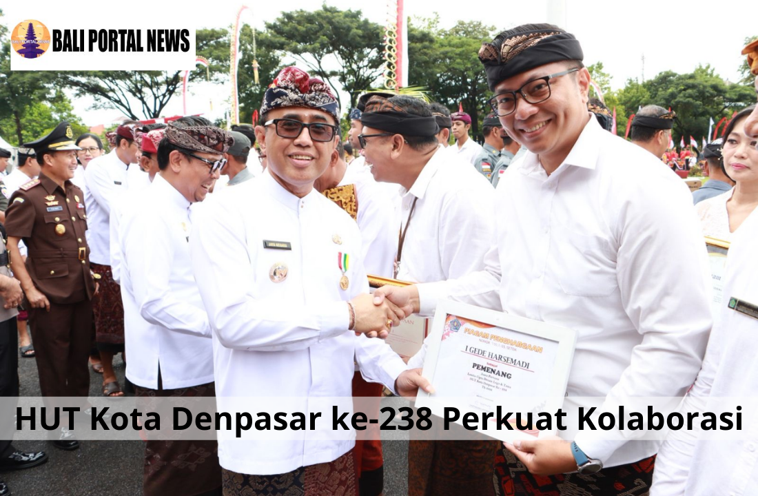 HUT Kota Denpasar ke-238 Perkuat Kolaborasi