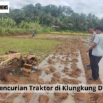 Kasus Pencurian Traktor di Klungkung Diselidiki