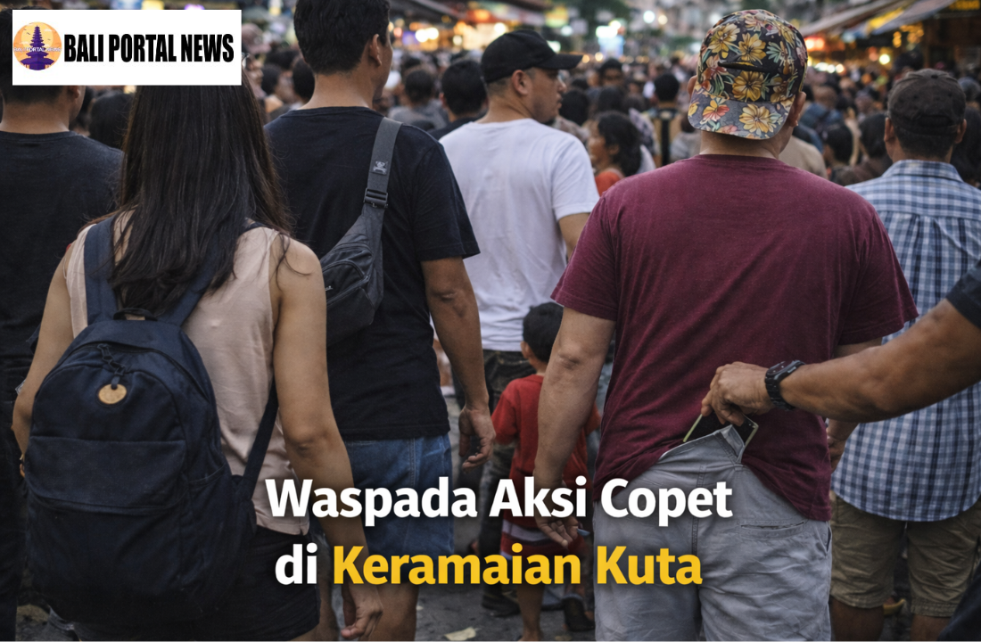 Waspada Aksi Copet di Keramaian Kuta