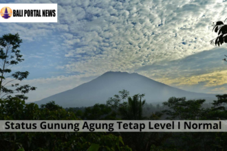 Status Gunung Agung Tetap Level I Normal