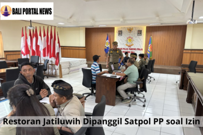 Restoran Jatiluwih Dipanggil Satpol PP soal Izin