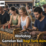 Workshop Gamelan Bali bagi Turis Asing