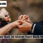 Kalender Bali 30 Maret Hari Baik Menikah